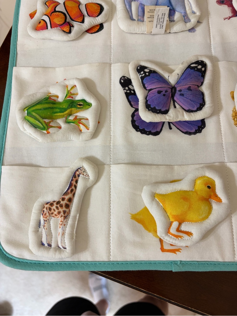 Lovevery Quilter Critter Animal Matching Toy - Picture 15 of 16